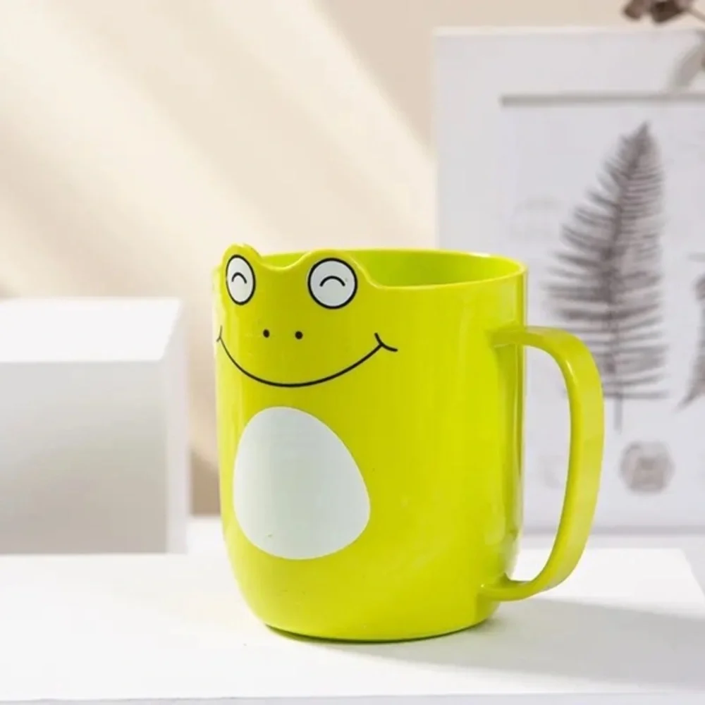 Creative Cartoon Frog Toothbrush Mouthwash Cup